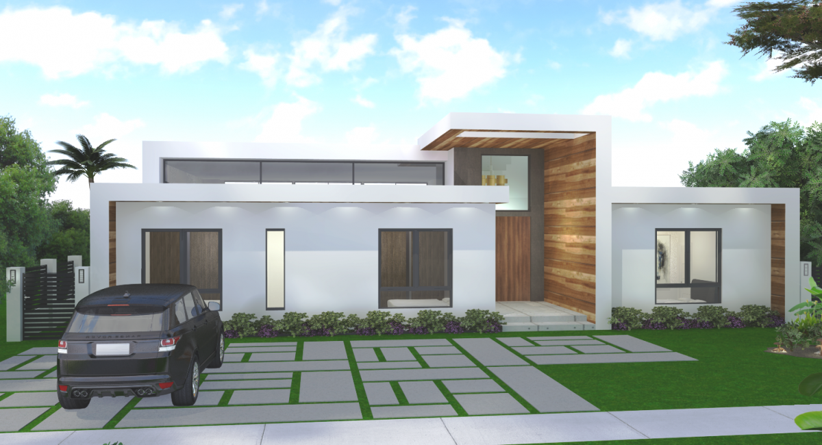 Exterior Rendering - Project developed in association with Sarvian Interiors