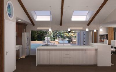 Interior Rendering by DesignDots. - Project developed in association with ArcUrb Design Build, Inc.